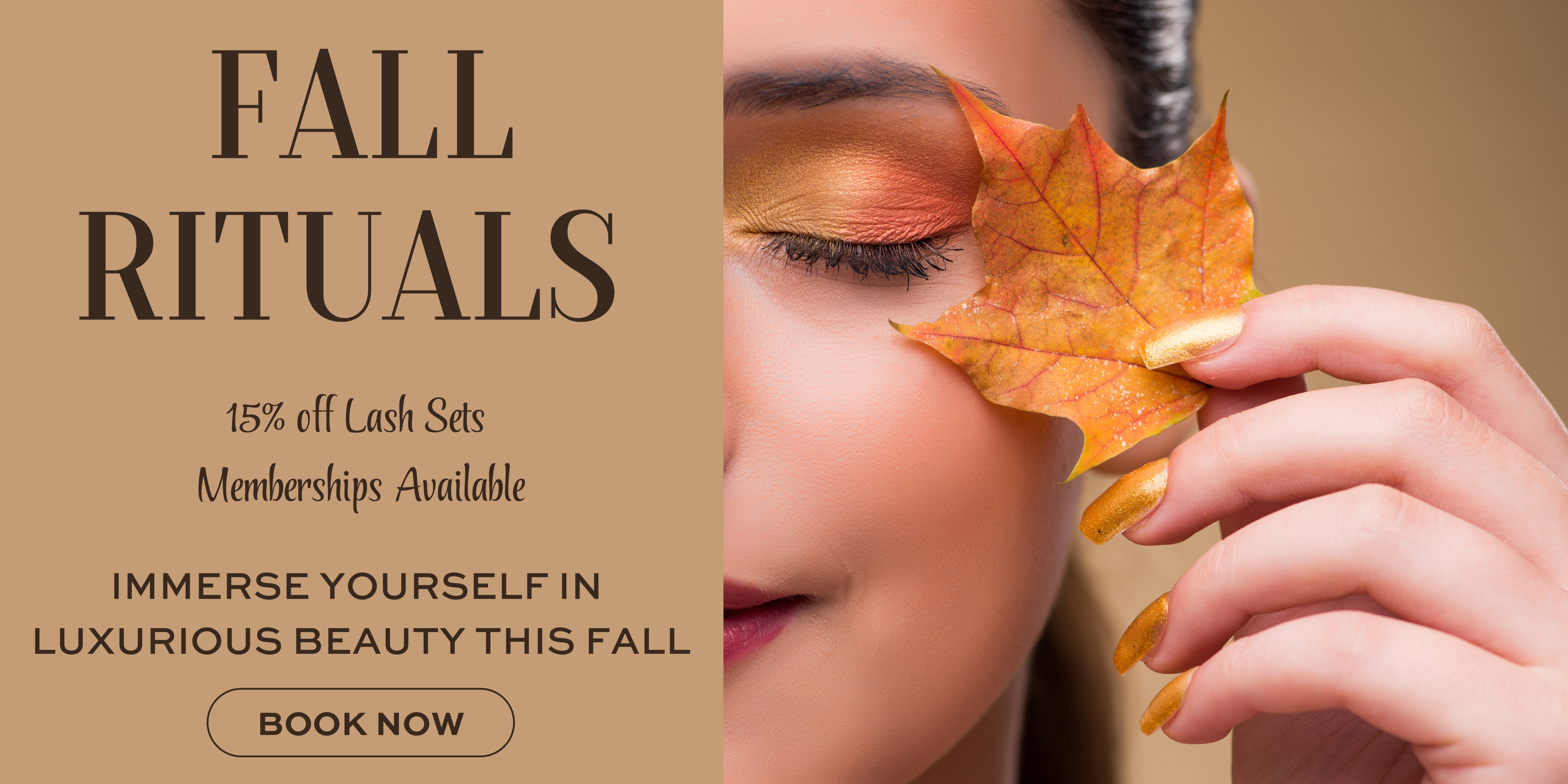 Immerse Yourself in Luxurious Lash Sets for Fall!